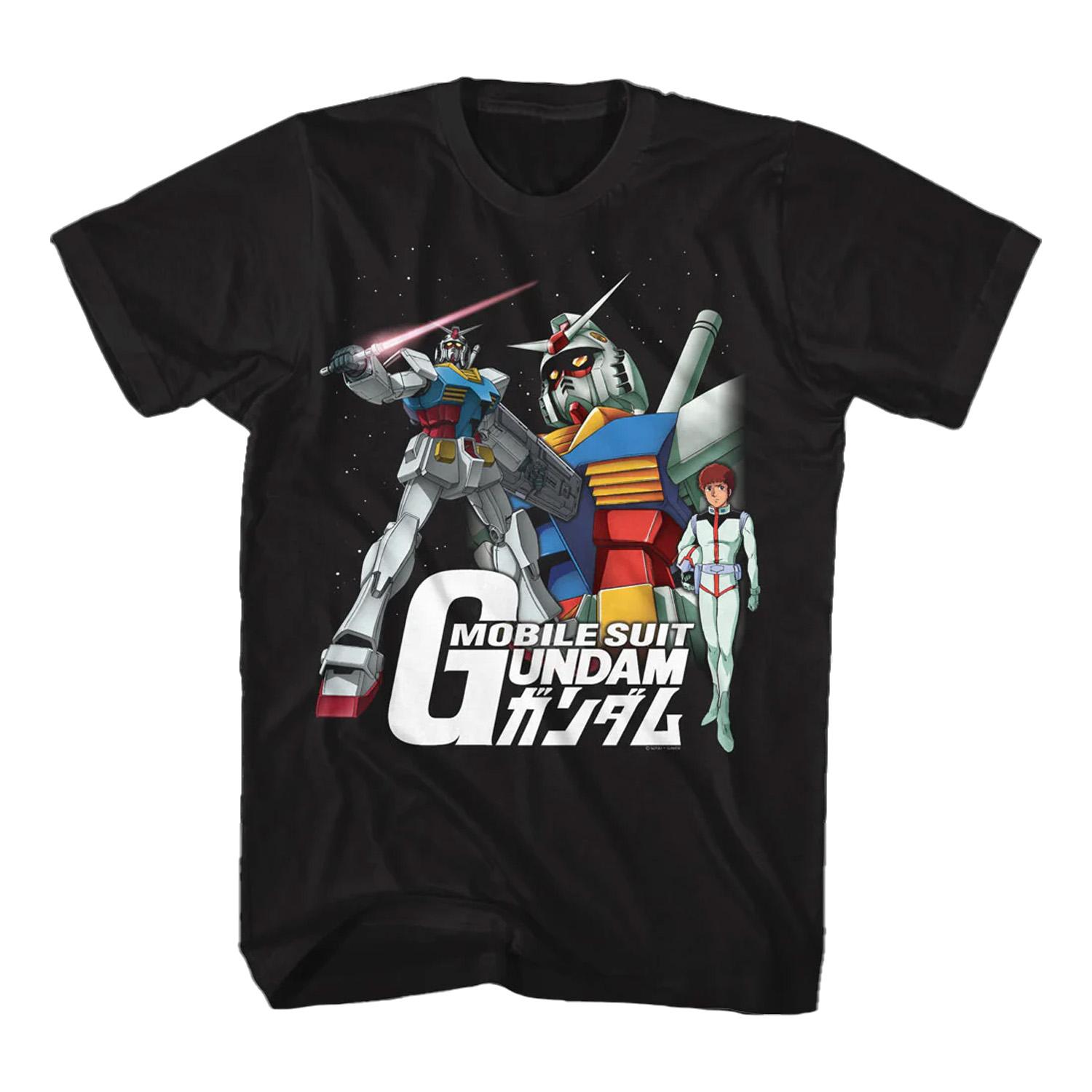 Mobile Suit Collage Gundam T-Shirt